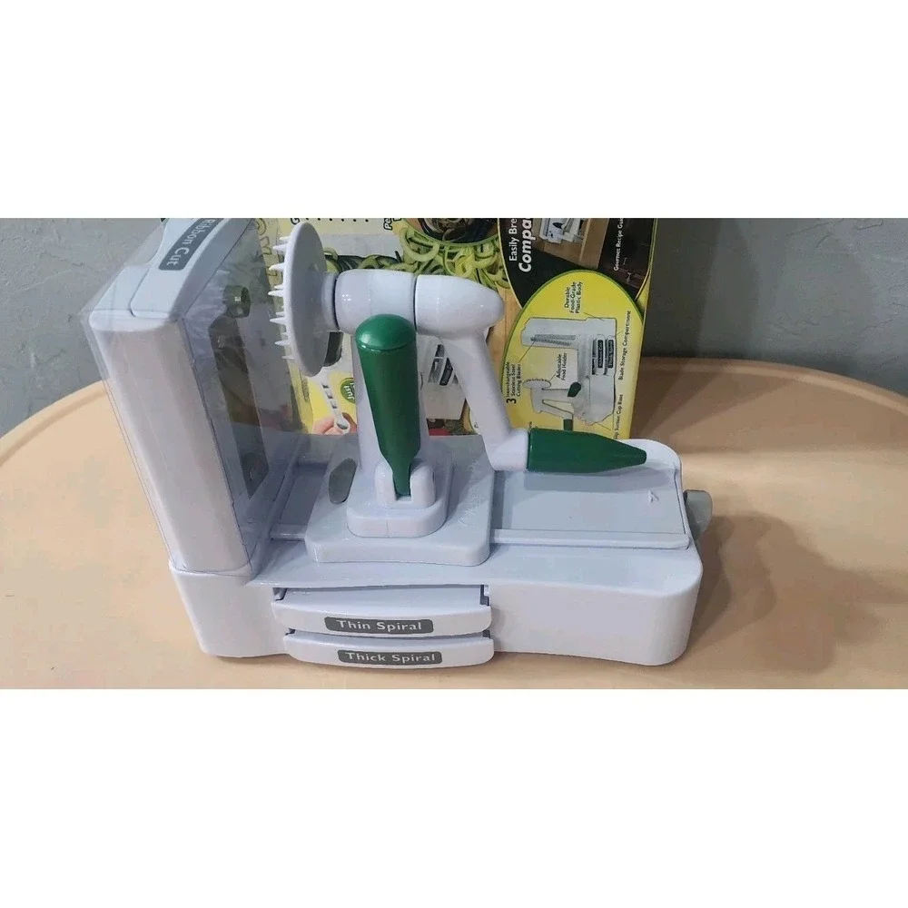 Veggetti Pro Table Top Spiral Vegetable‎ Cutter Open Box